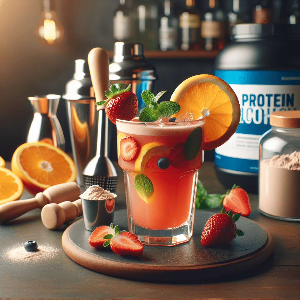 Protein Alcohol Drink: Fitness Friendly Cocktails