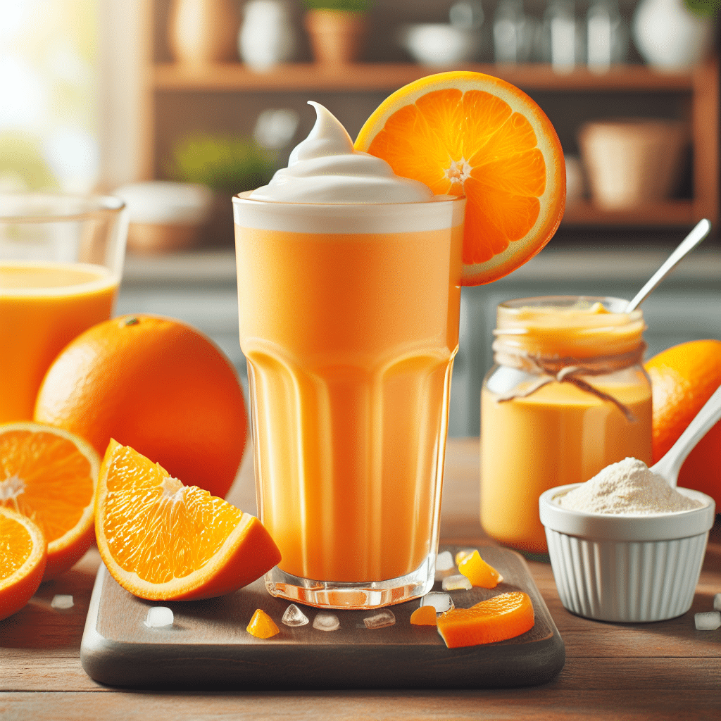 Orange Julius Protein Shake: Citrusy Smoothie Recipes