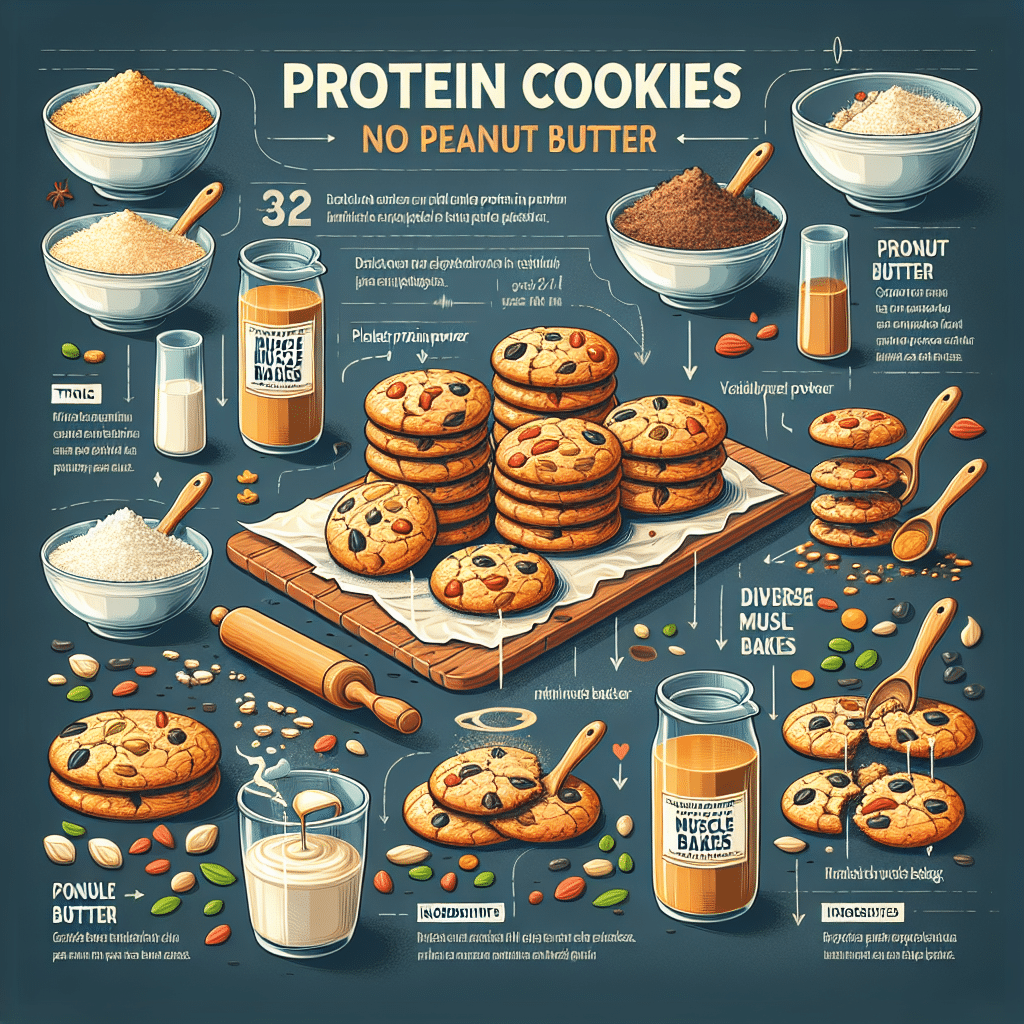 Protein Cookies Recipe No Peanut Butter: Diverse Muscle Bakes