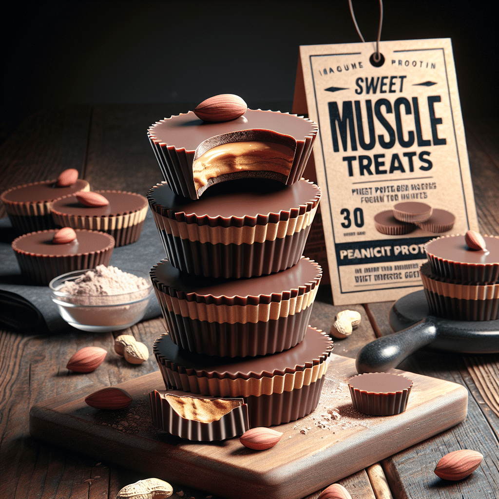 High Protein Peanut Butter Cups: Sweet Muscle Treats