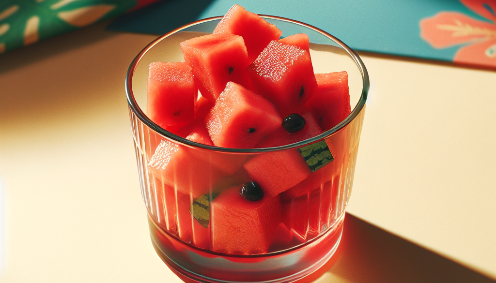 Cup of Watermelon Chunks Calories: Dive into Deliciousness