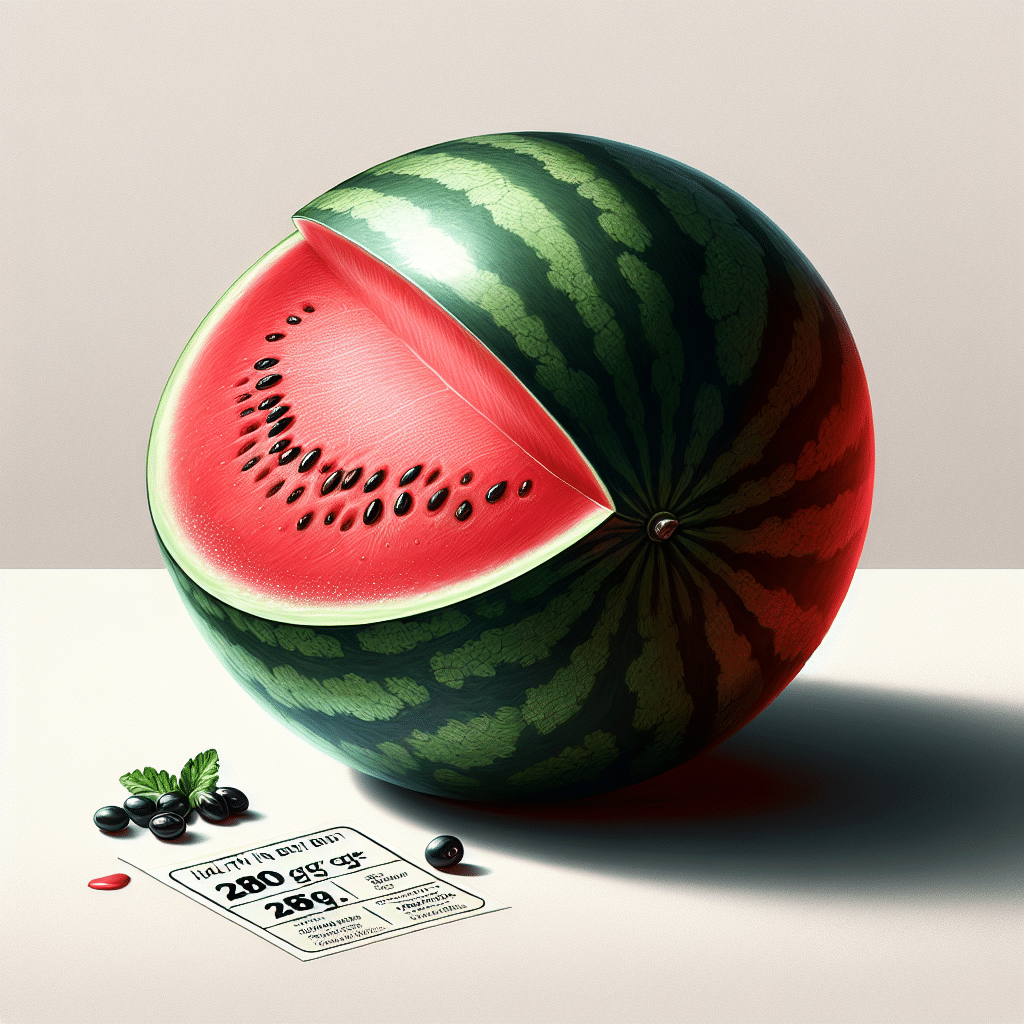 280 Grams of Watermelon: Health in Every Bite