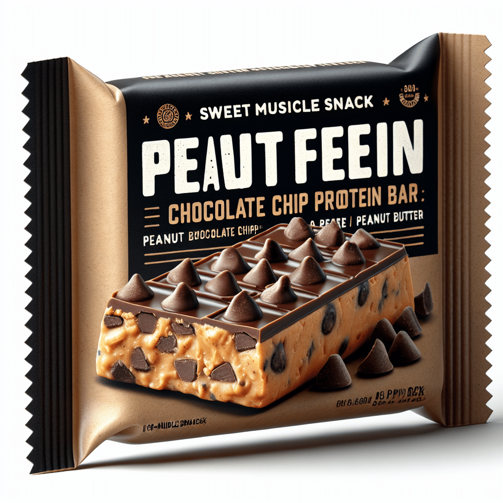 Peanut Butter Chocolate Chip Protein Bar: Sweet Muscle Snack