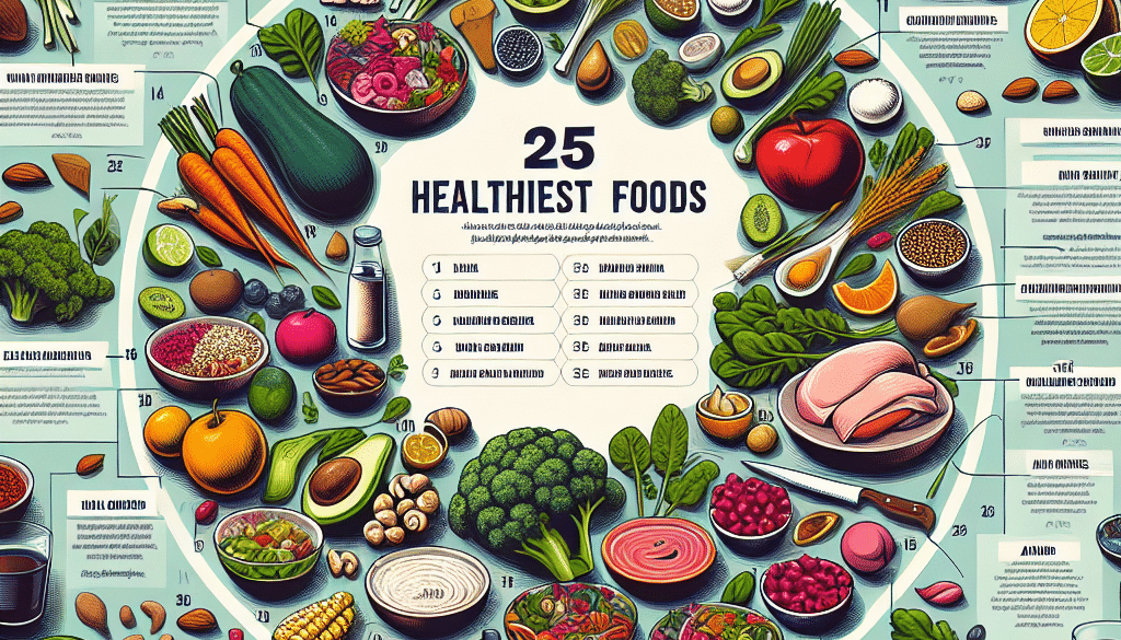 What are the 25 healthiest foods?