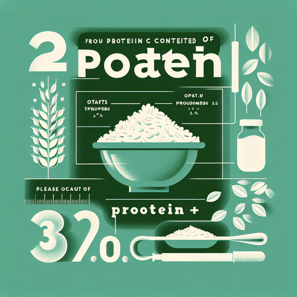 How Much Protein Is In 2 Tablespoons Of Oats?