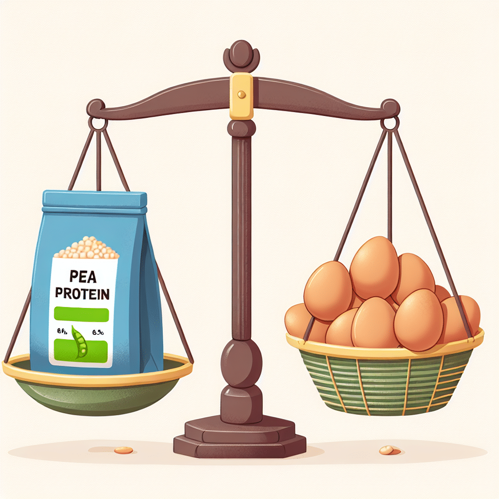 Is pea protein better than egg?