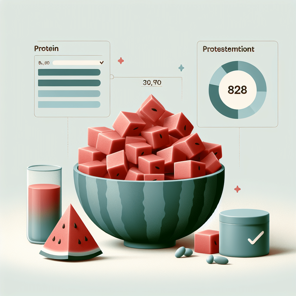 How Much Protein Is In A Bowl Of Watermelon?