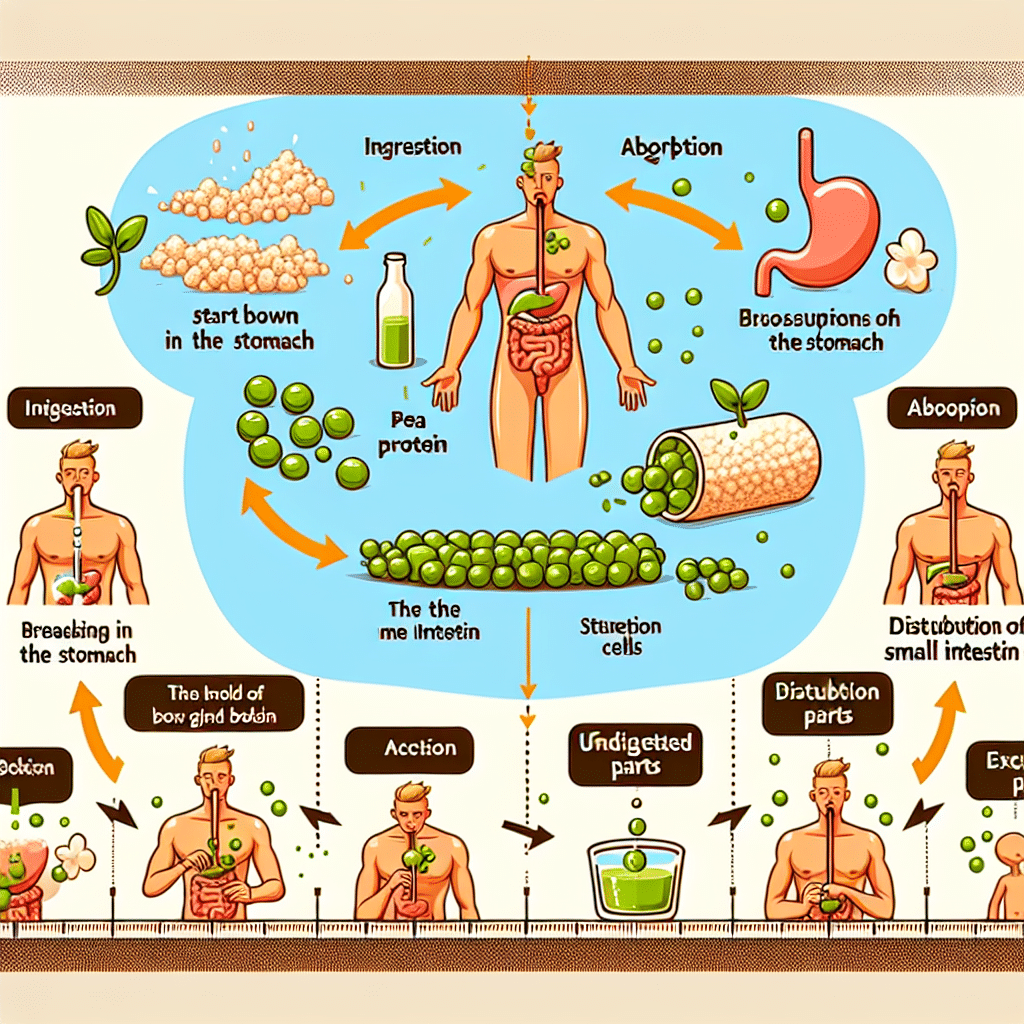 How long does it take to digest pea protein?