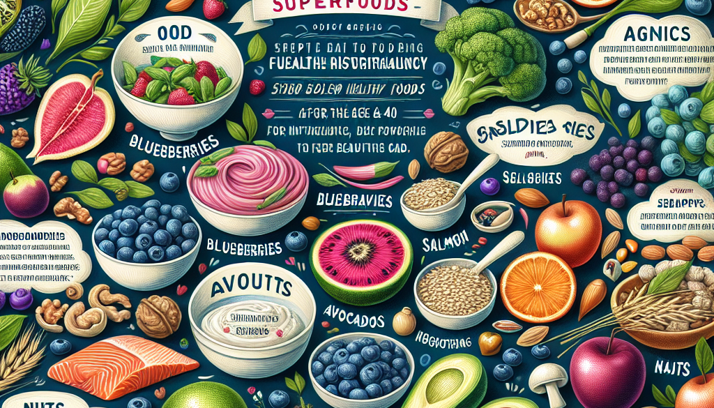 Slow Aging Post-40: Top Superfoods Revealed