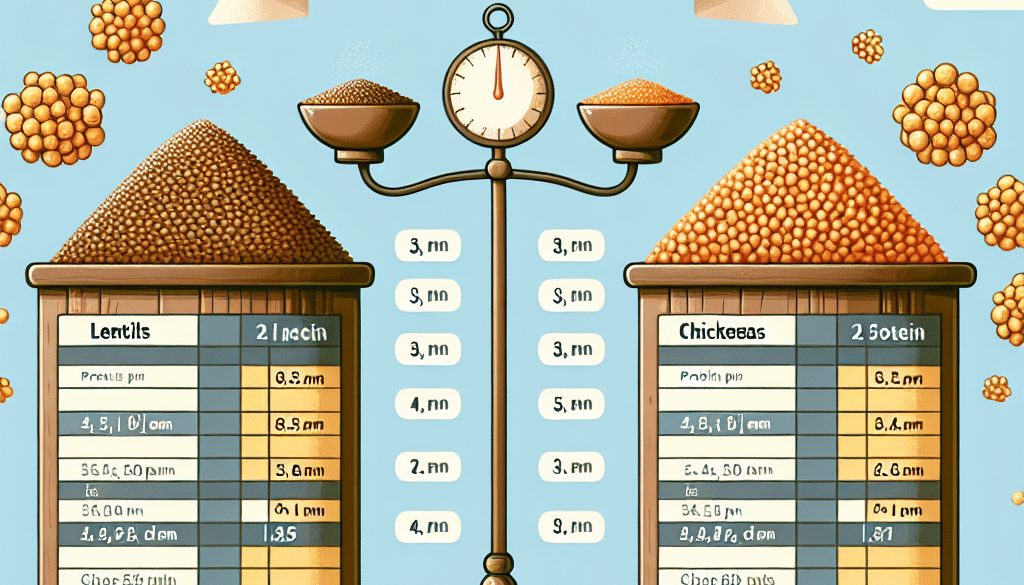 What Has More Protein Lentils Or Chickpeas?