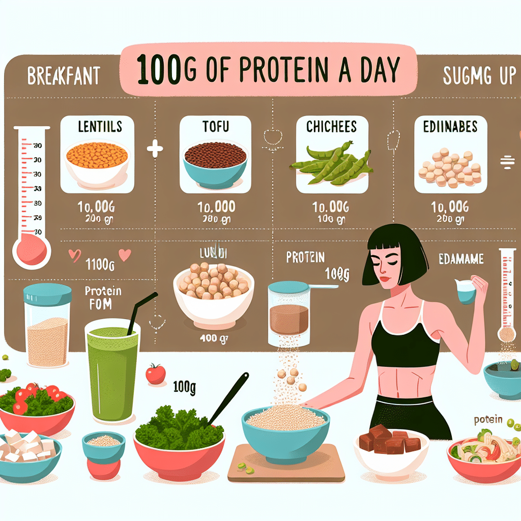 How To Eat 100g Of Protein A Day Vegan?