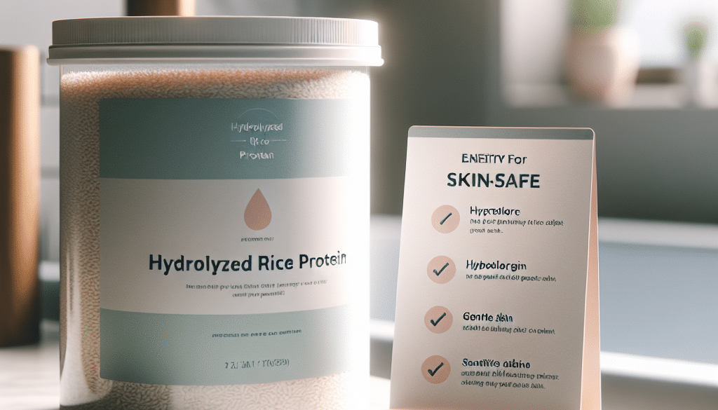 Is Hydrolyzed Rice Protein Safe For Skin?