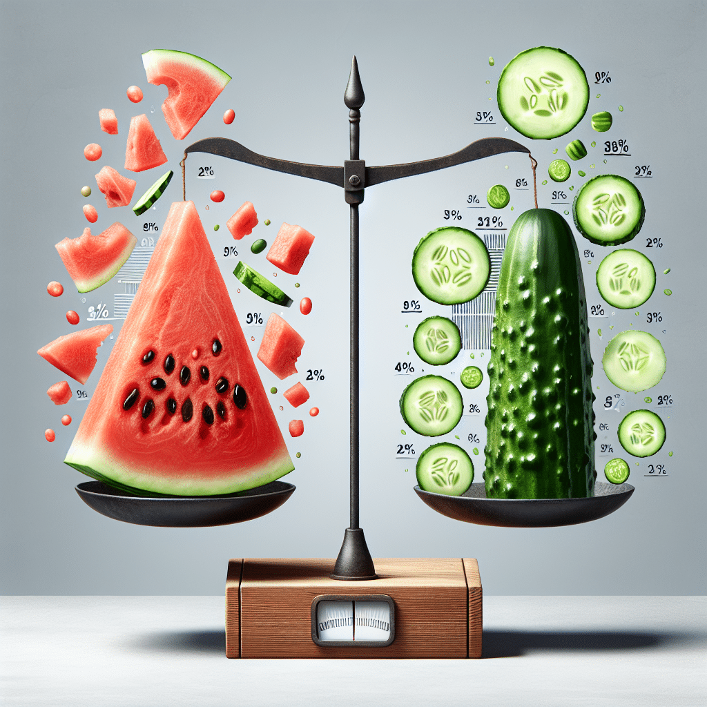 Which Is Healthier Watermelon Or Cucumber?