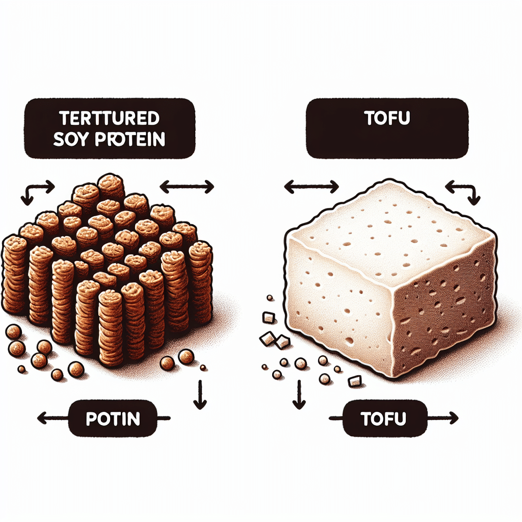 Текстурированный соевый белок — это тофу? -ETпротеин