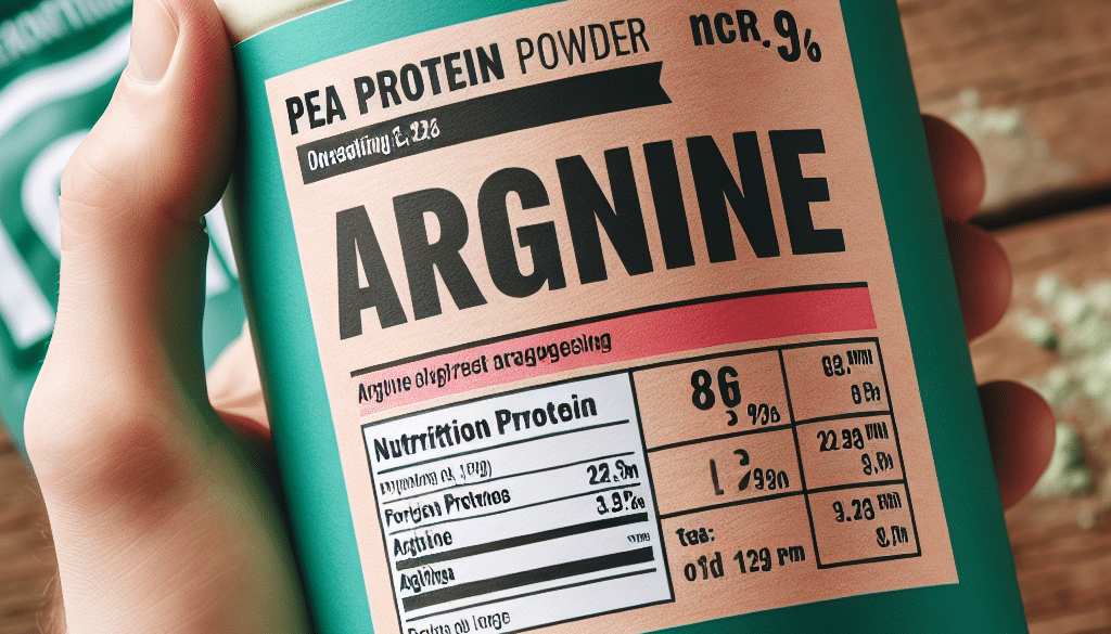 How Much Arginine Is In Pea Protein Powder?