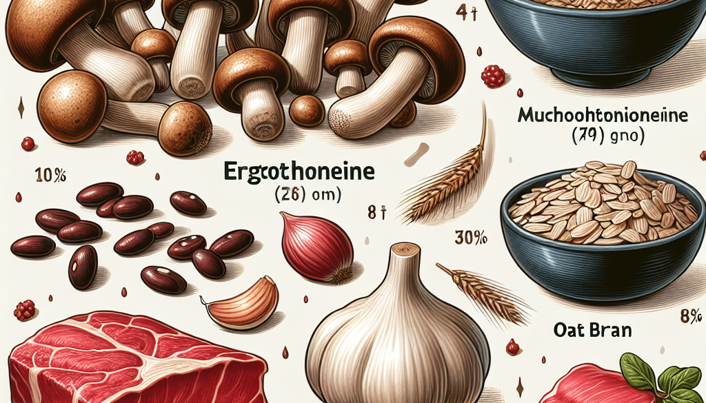 What foods are high in ergothioneine?