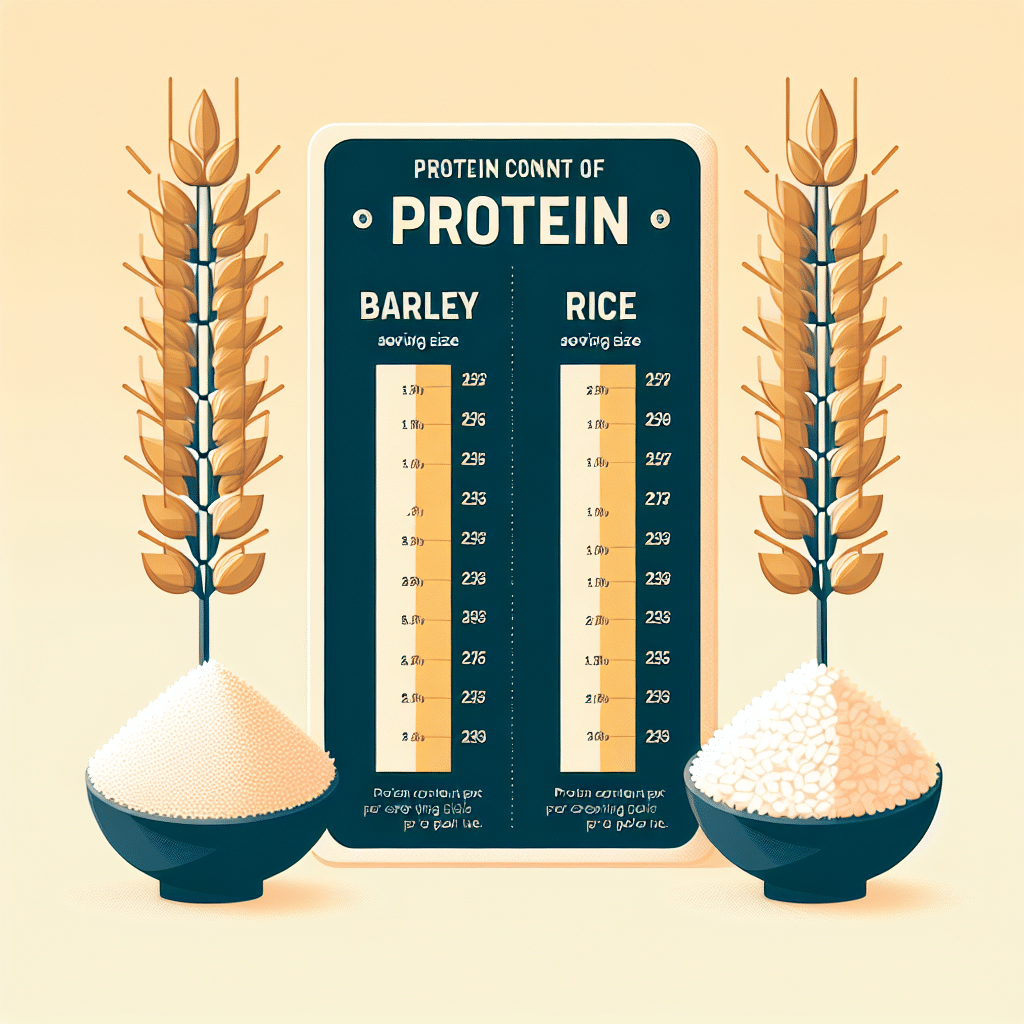 Does Barley Have More Protein Than Rice?