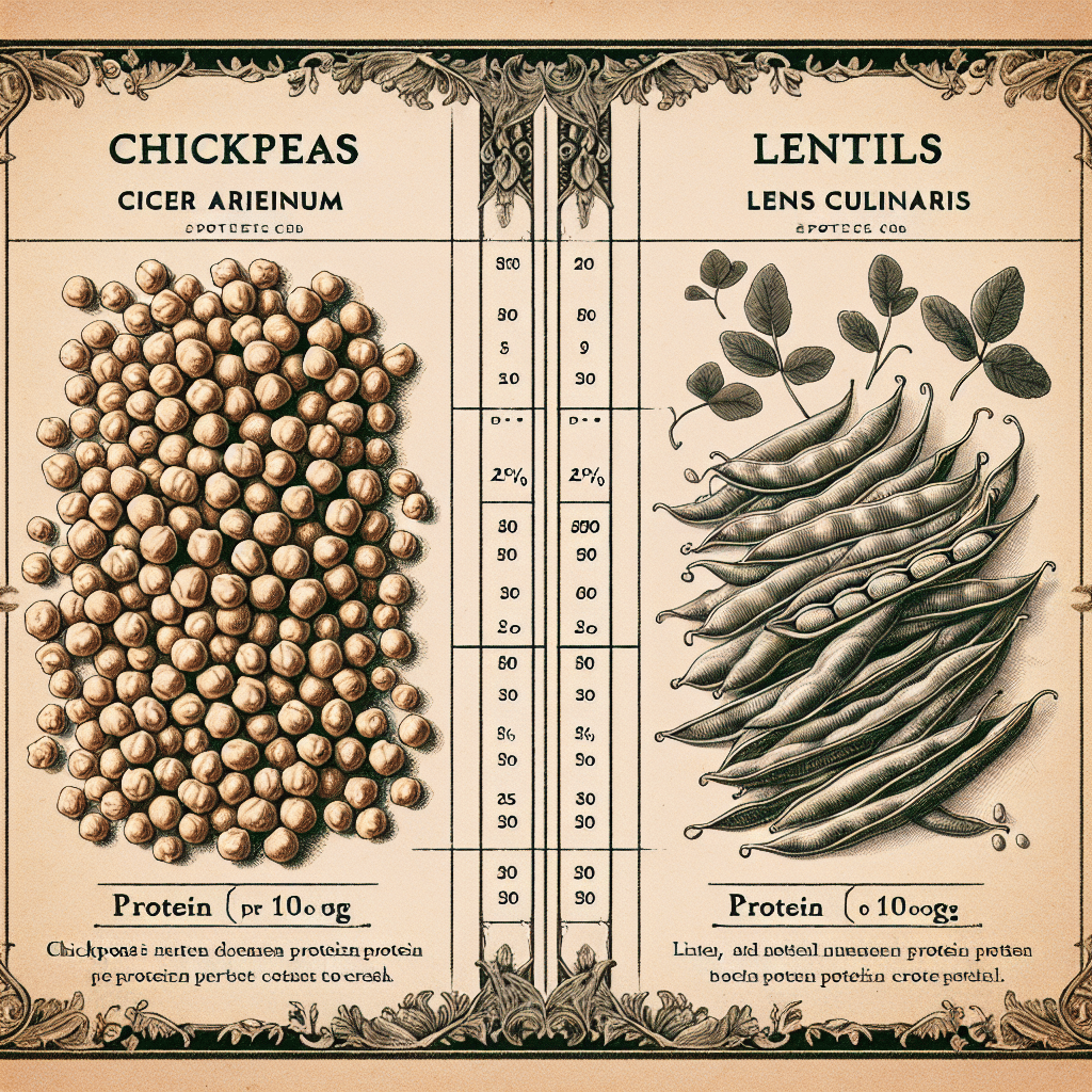 Do Chickpeas Or Lentils Have More Protein?