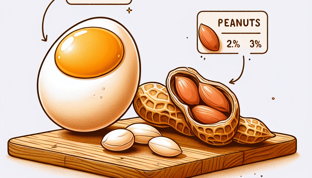 Do Eggs Or Peanuts Have More Protein?