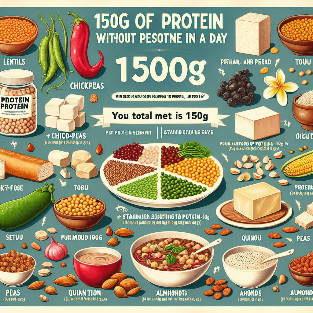 How Can Vegans Get 150g Protein A Day? -ETprotein