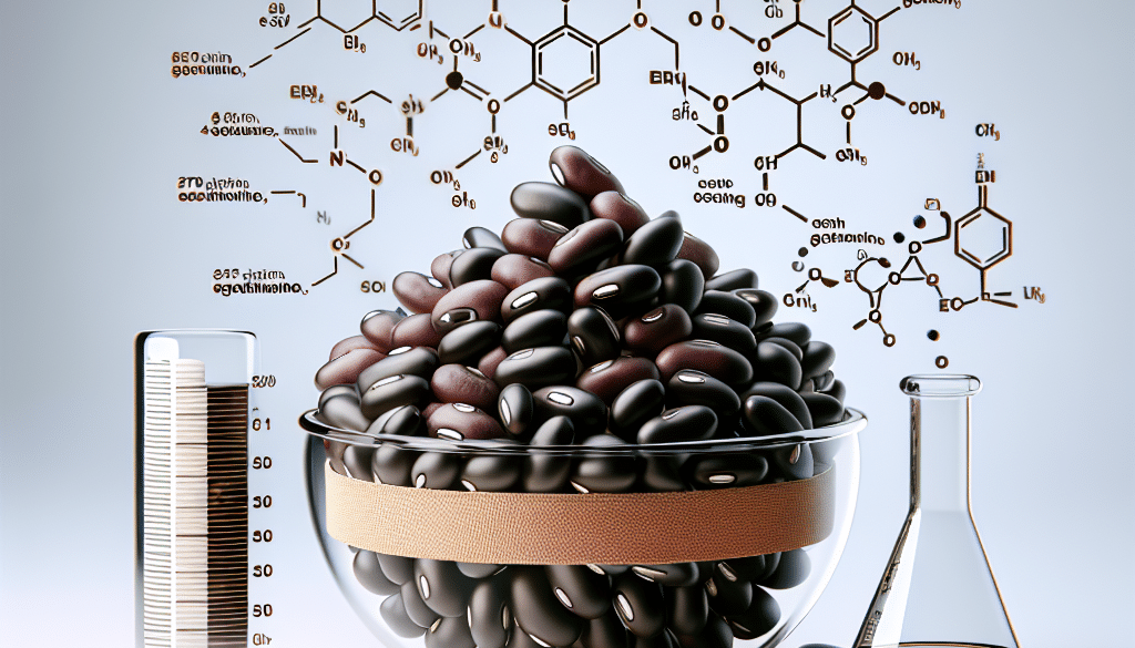 How much ergothioneine is in black beans?