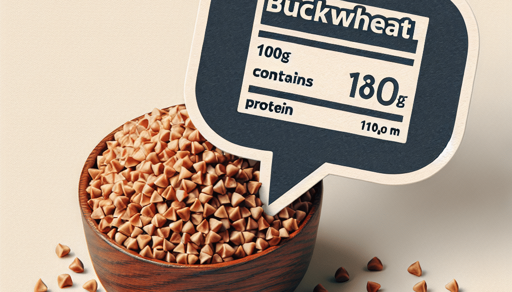 How Much Protein Is In 100G Of Buckwheat?