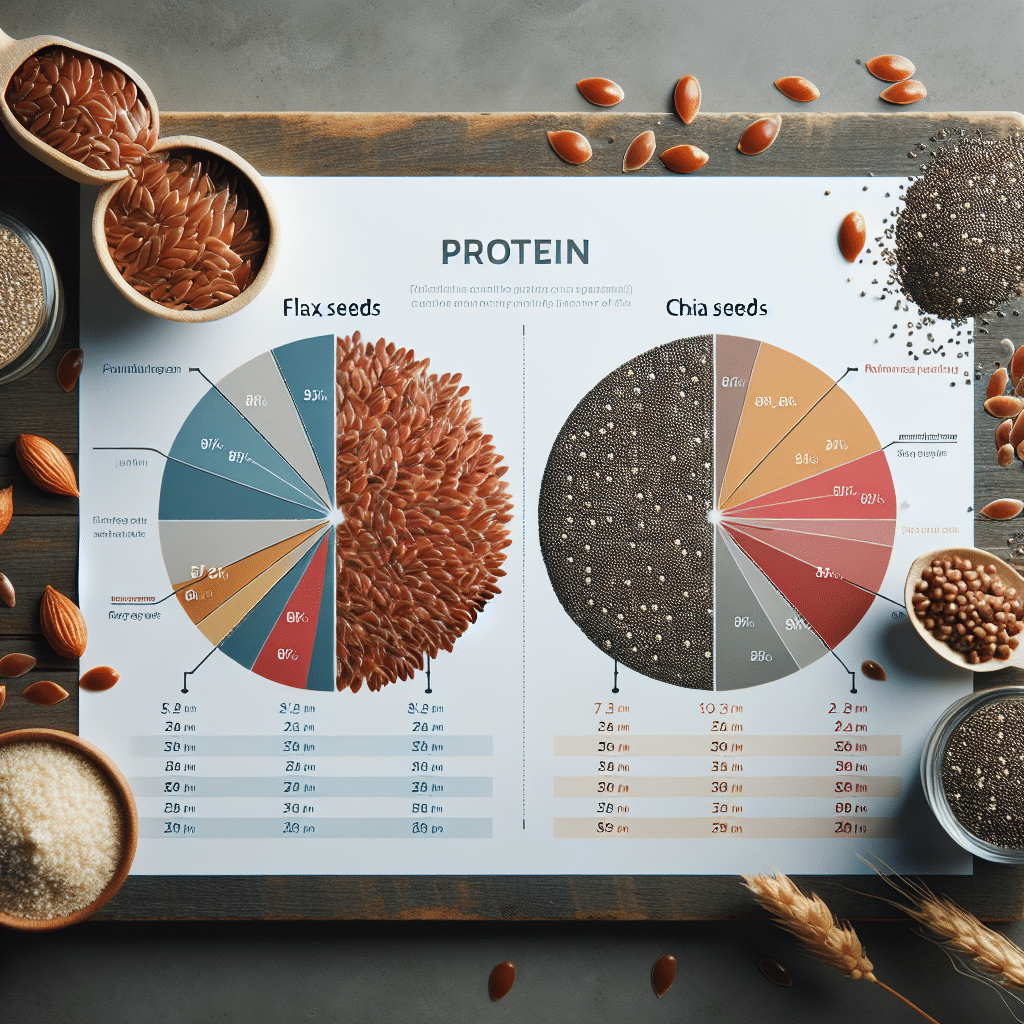 Семена льна лучше, чем семена чиа, по содержанию белка? -ETпротеин