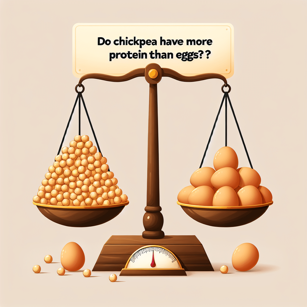 Do Chickpeas Have More Protein Than Eggs?