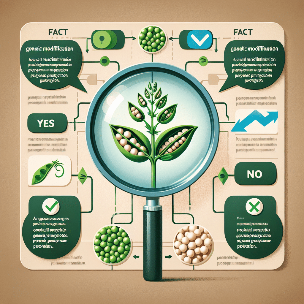 Is Pea Protein Genetically Modified?