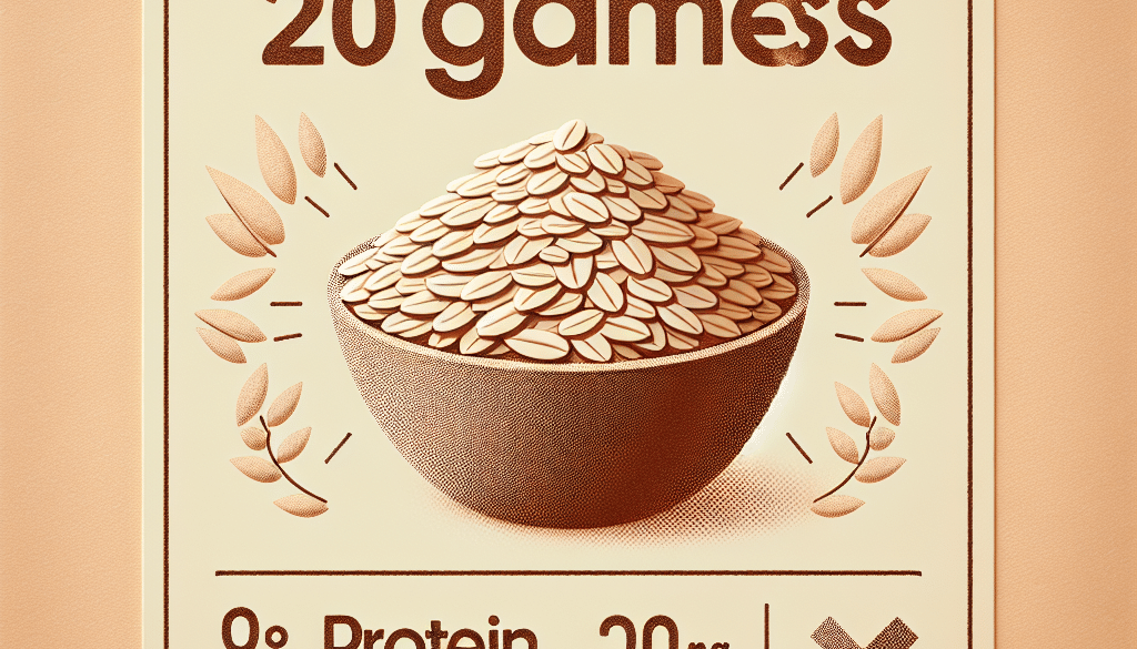 How Much Protein Does 20g Of Oats Have?