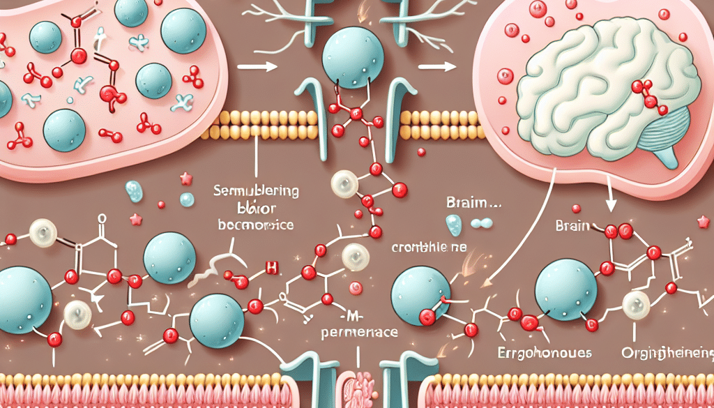 Does ergothioneine cross the blood brain barrier?