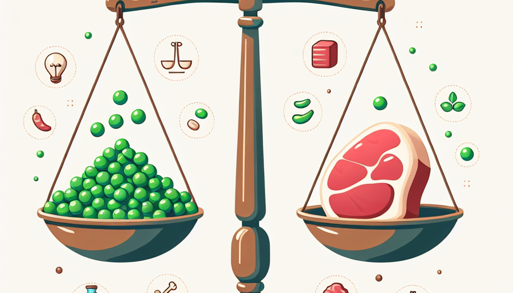 Is pea protein better than meat protein?