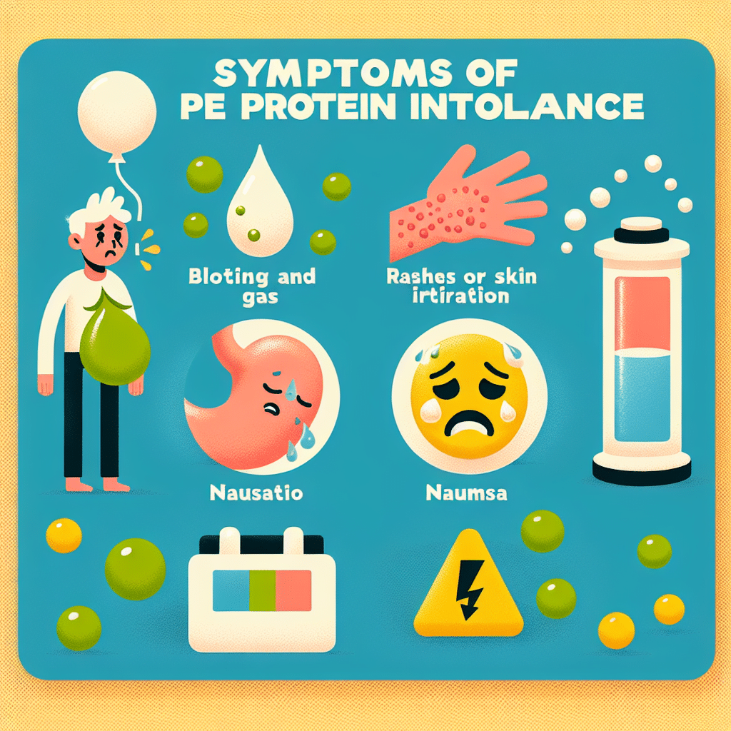 What Are The Symptoms Of Pea Protein Intolerance?