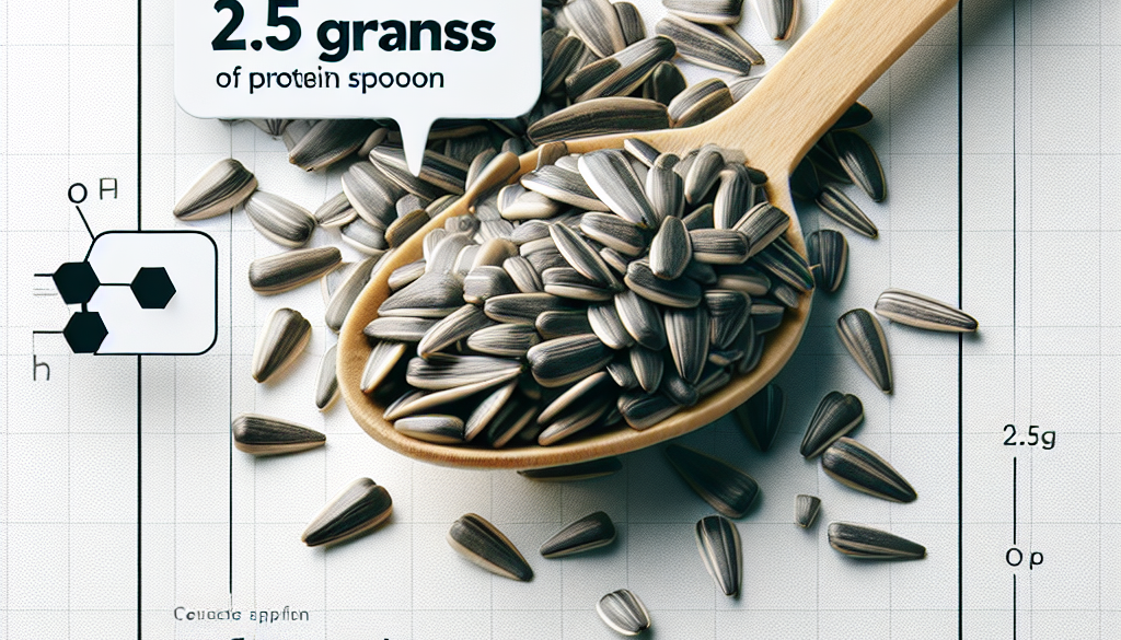 How Much Protein Is In A Spoon Of Sunflower Seeds?