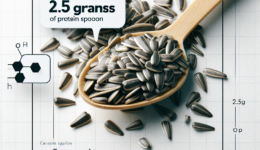 How Much Protein Is In A Spoon Of Sunflower Seeds?