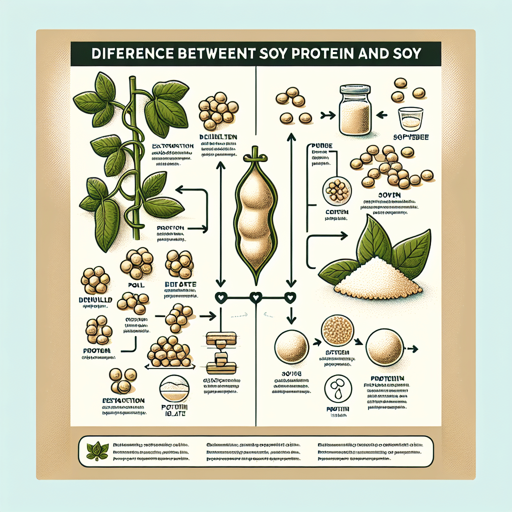 В чем разница между соевым белком и соей? -ETпротеин
