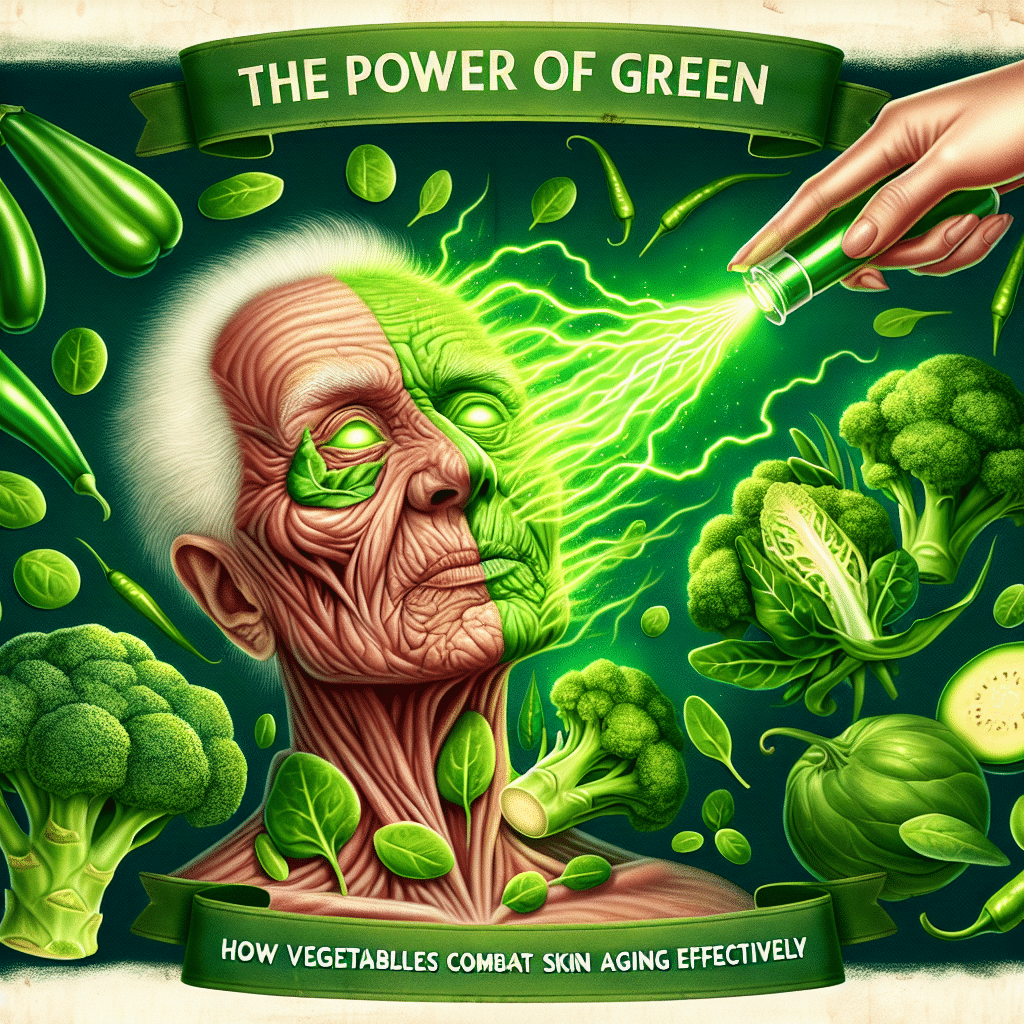 How Green Vegetables Combat Skin Aging Effectively