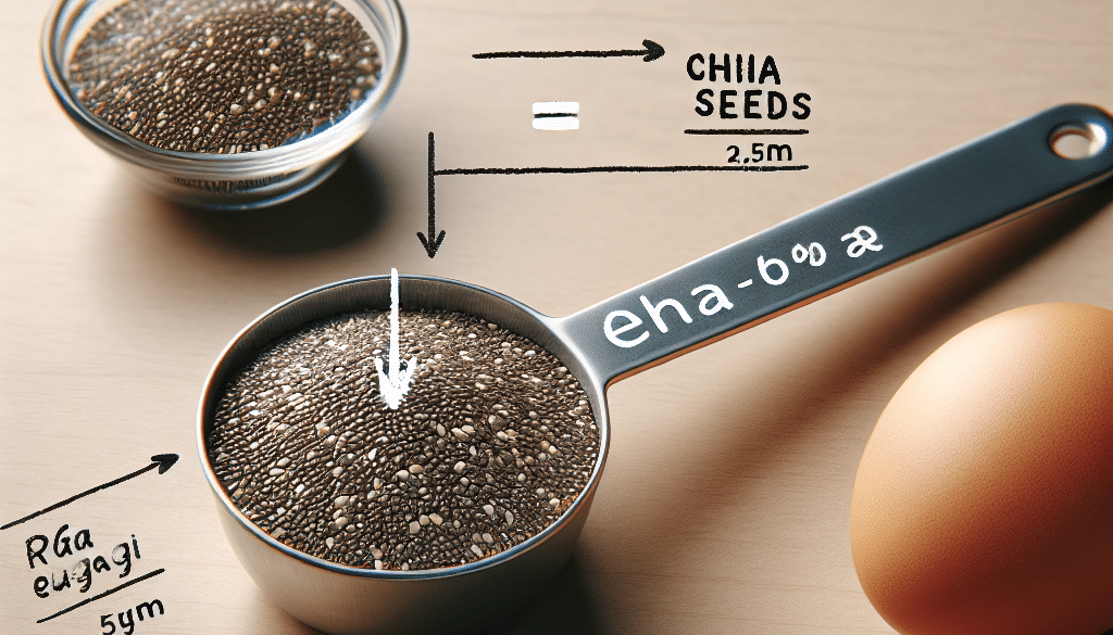 How Many Tablespoons Of Chia Seeds Equal 1 Egg?