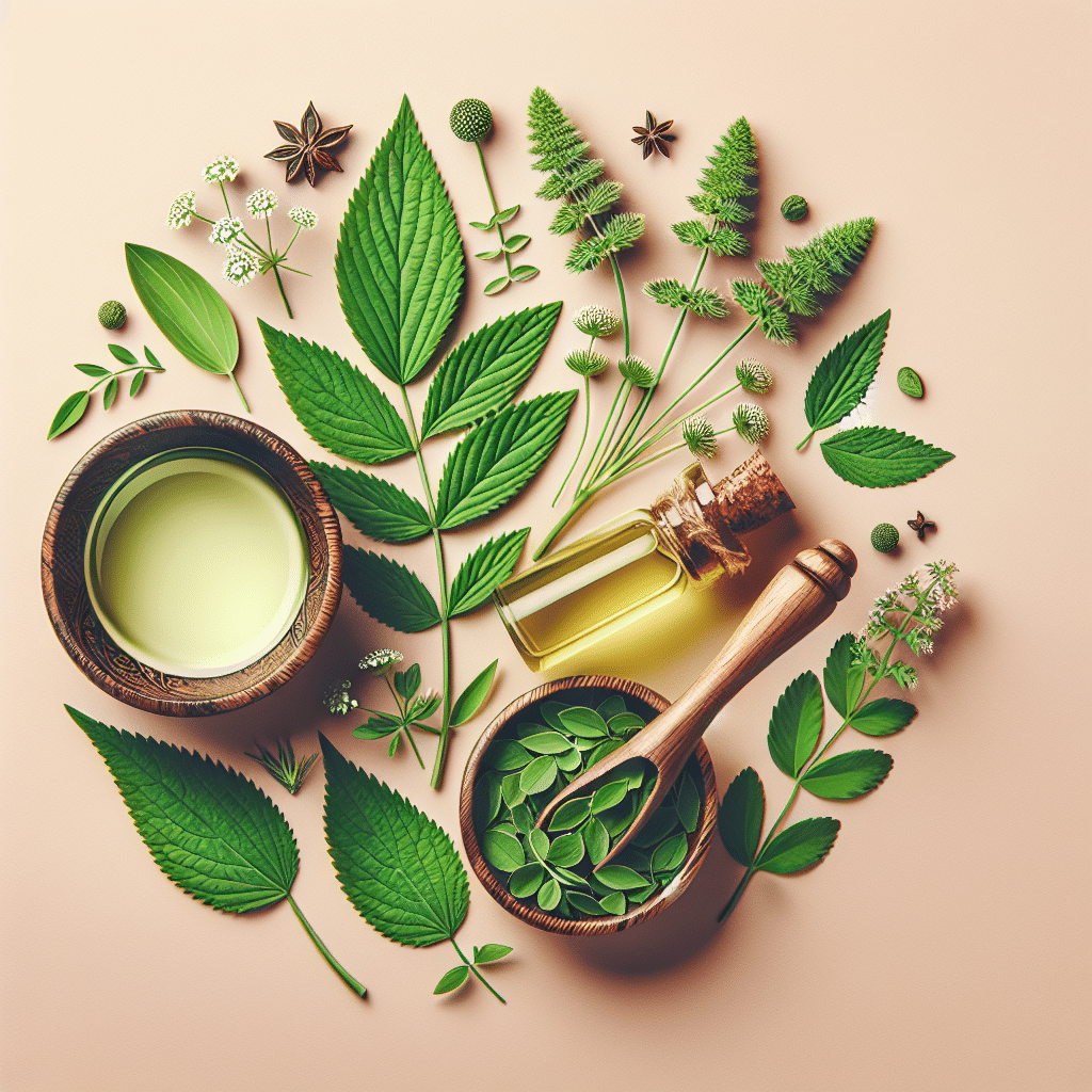 Which herb is a powerful antioxidant and commonly used for skin care?