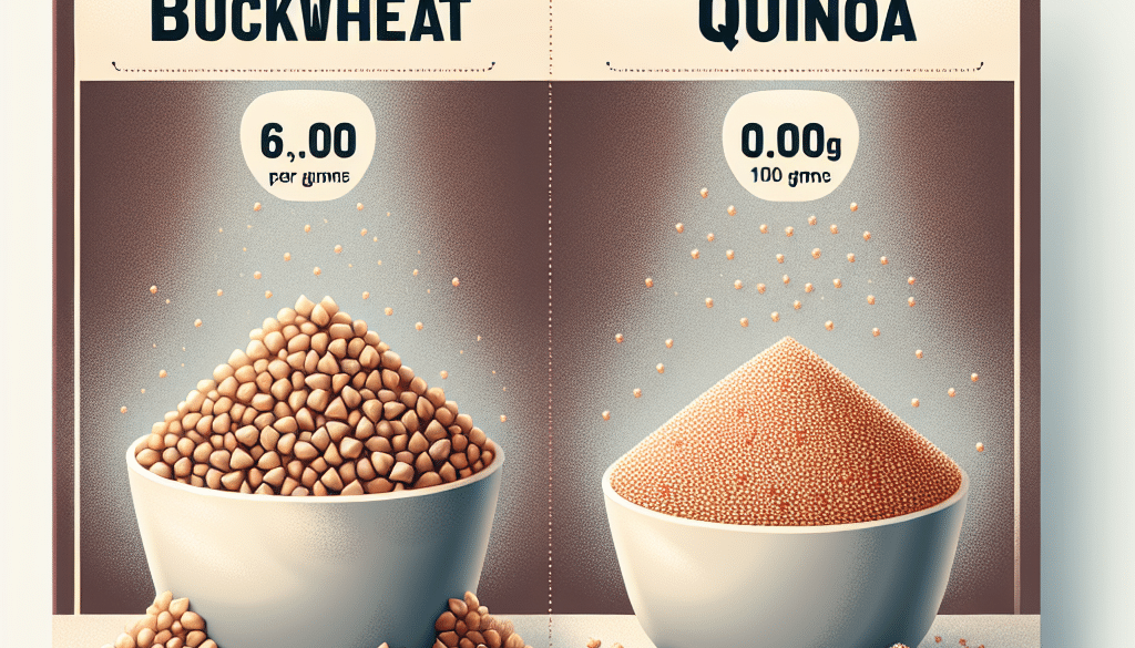 Which Has More Protein Buckwheat Or Quinoa?