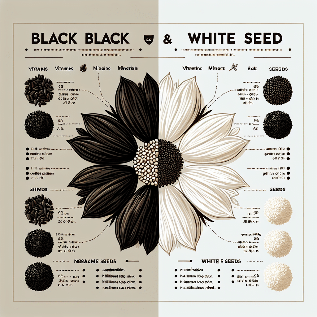 What Is Healthier Black Or White Sesame Seeds?