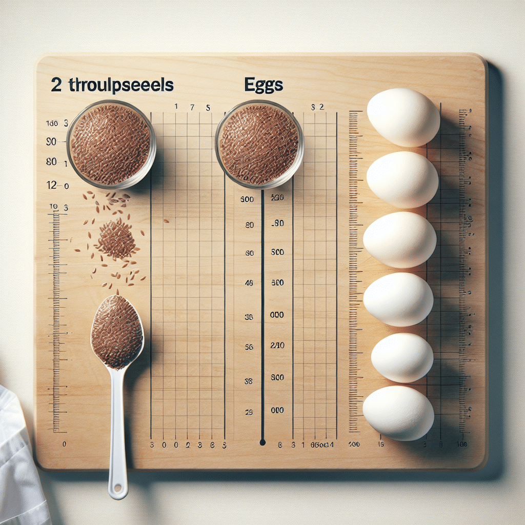 How Many Eggs Is 2 Tablespoons Of Flaxseed?