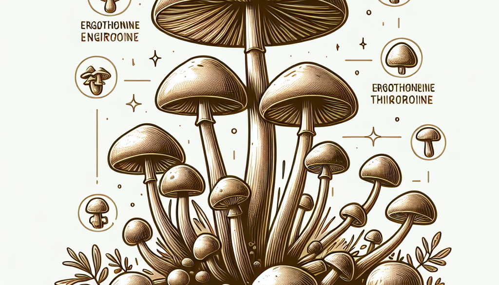 Which mushroom has the most ergothioneine?