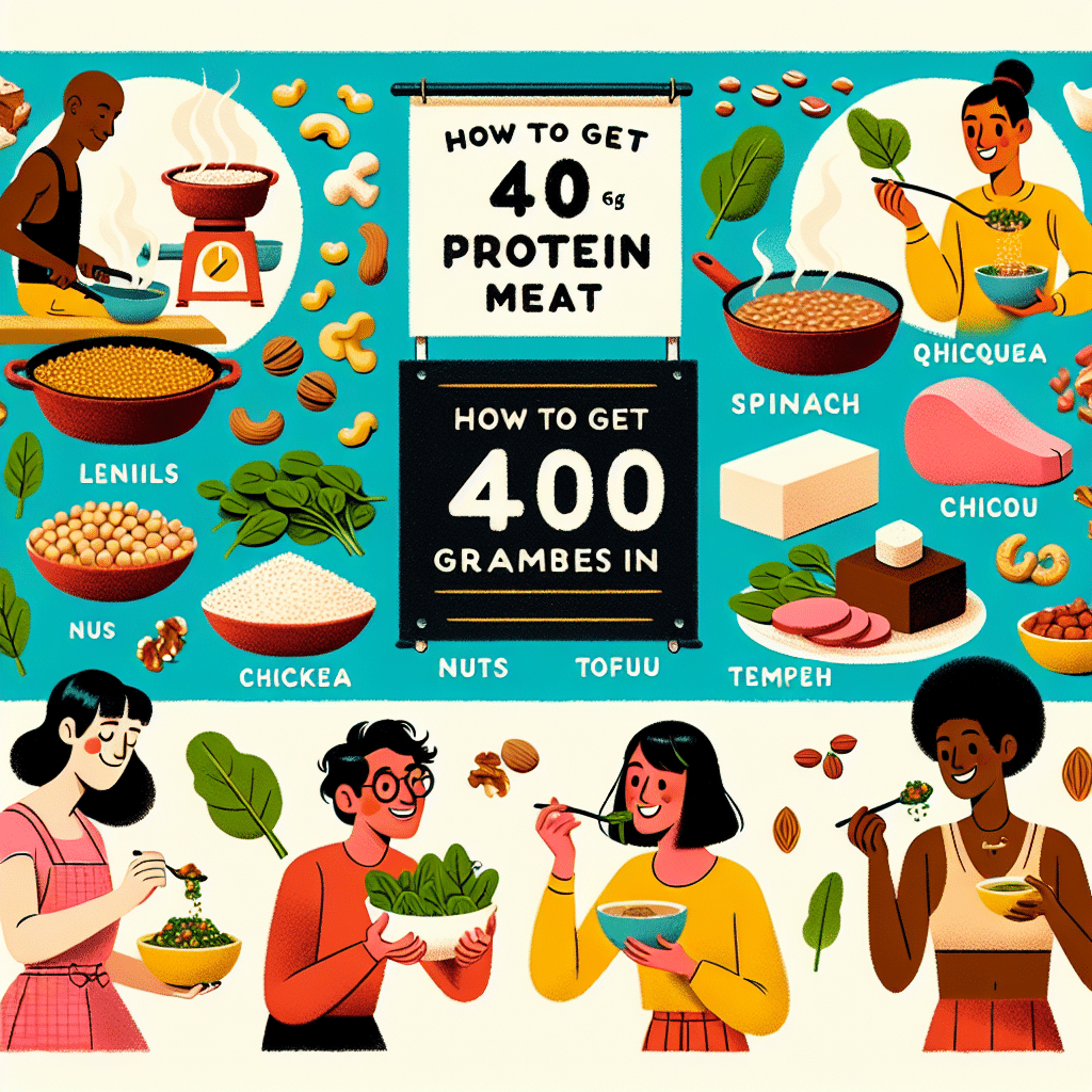 How To Get 40 Grams Of Protein Without Meat?