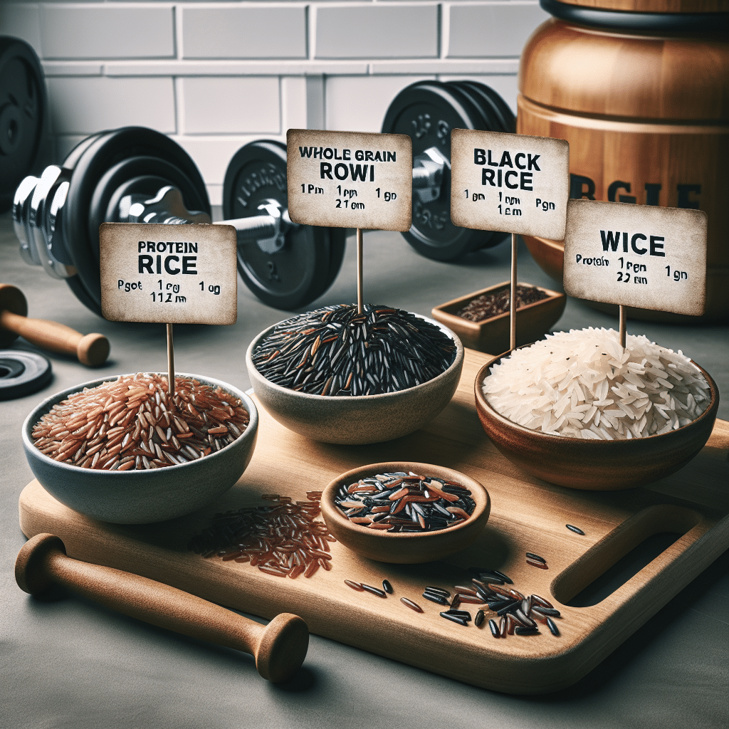 What rice is best for muscle gain?