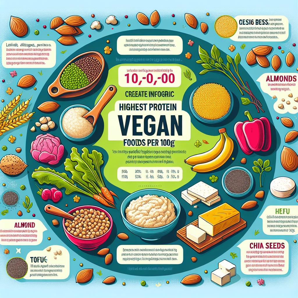 What Vegan Foods Are Highest In Protein Per 100g?