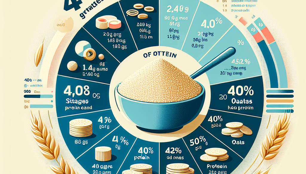 How Much Protein Is In 40g Of Oats?