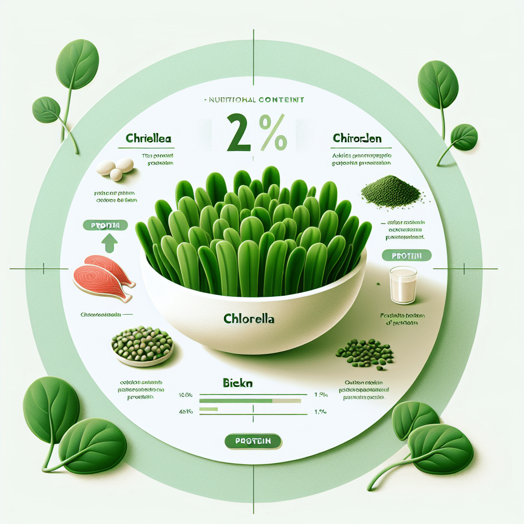 How Much Protein Is In Chlorella?