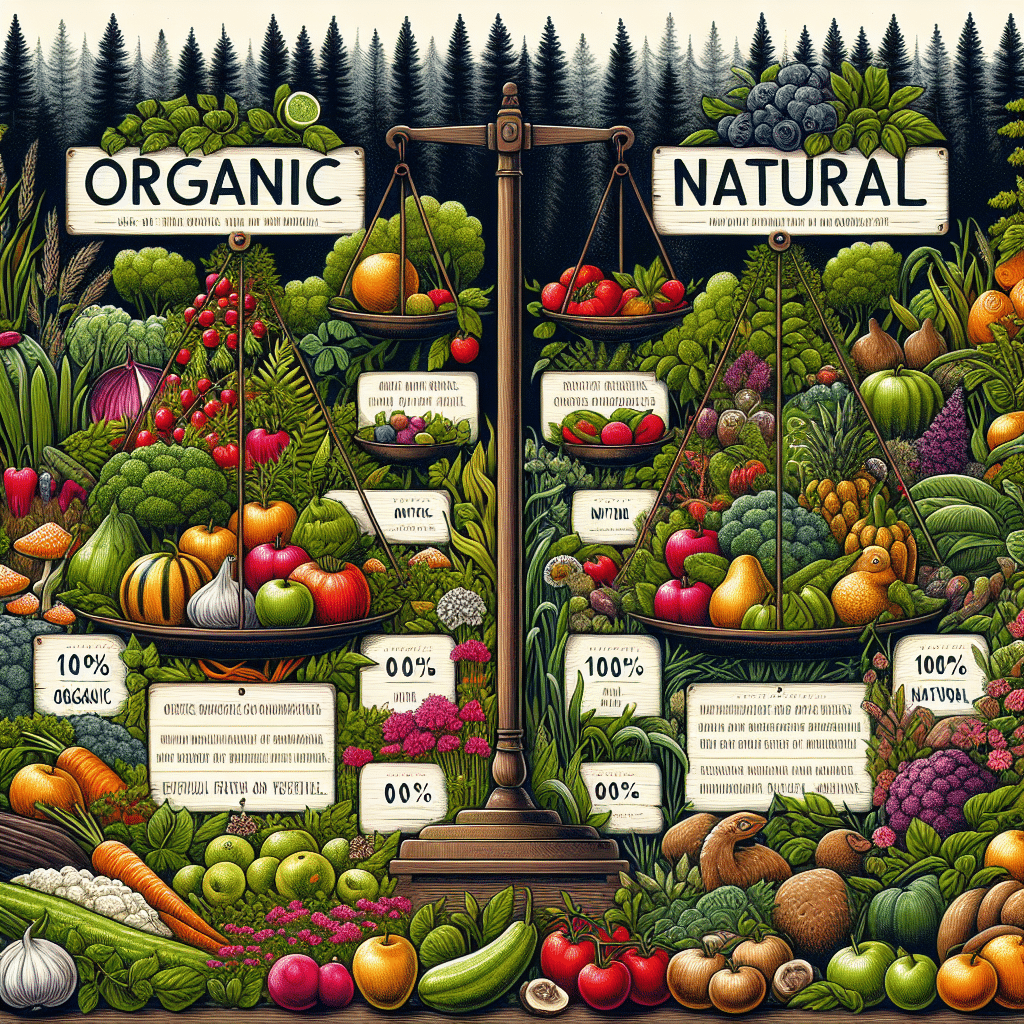 Organic vs. Natural: Understanding Flavors & Labels