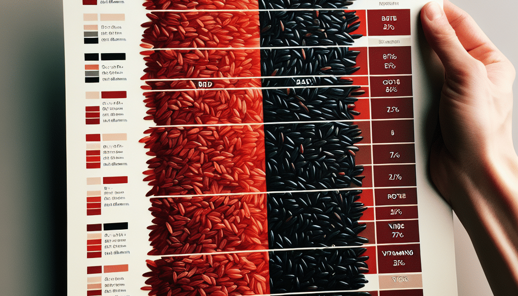 Which is better red or black rice?